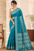 Kantha Embroidery on Pure Bangalore Silk