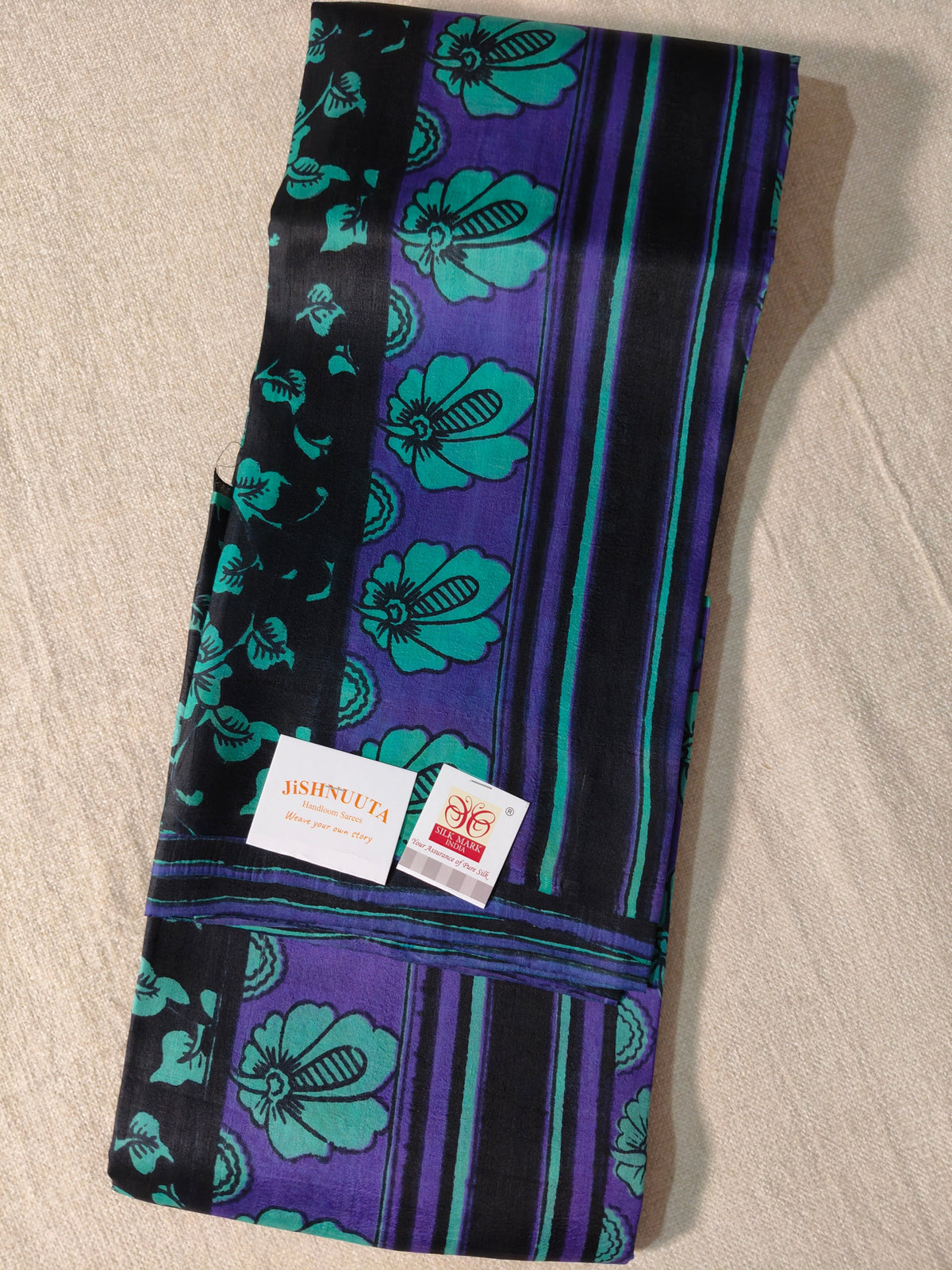 Coffee Brown Pure Silk Saree with Peacock Pallu